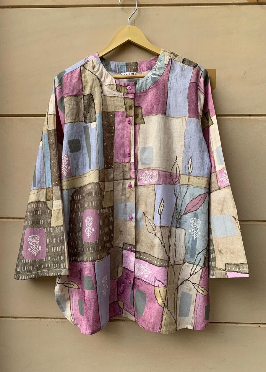 Pastel Mosaic Cotton Co-ord