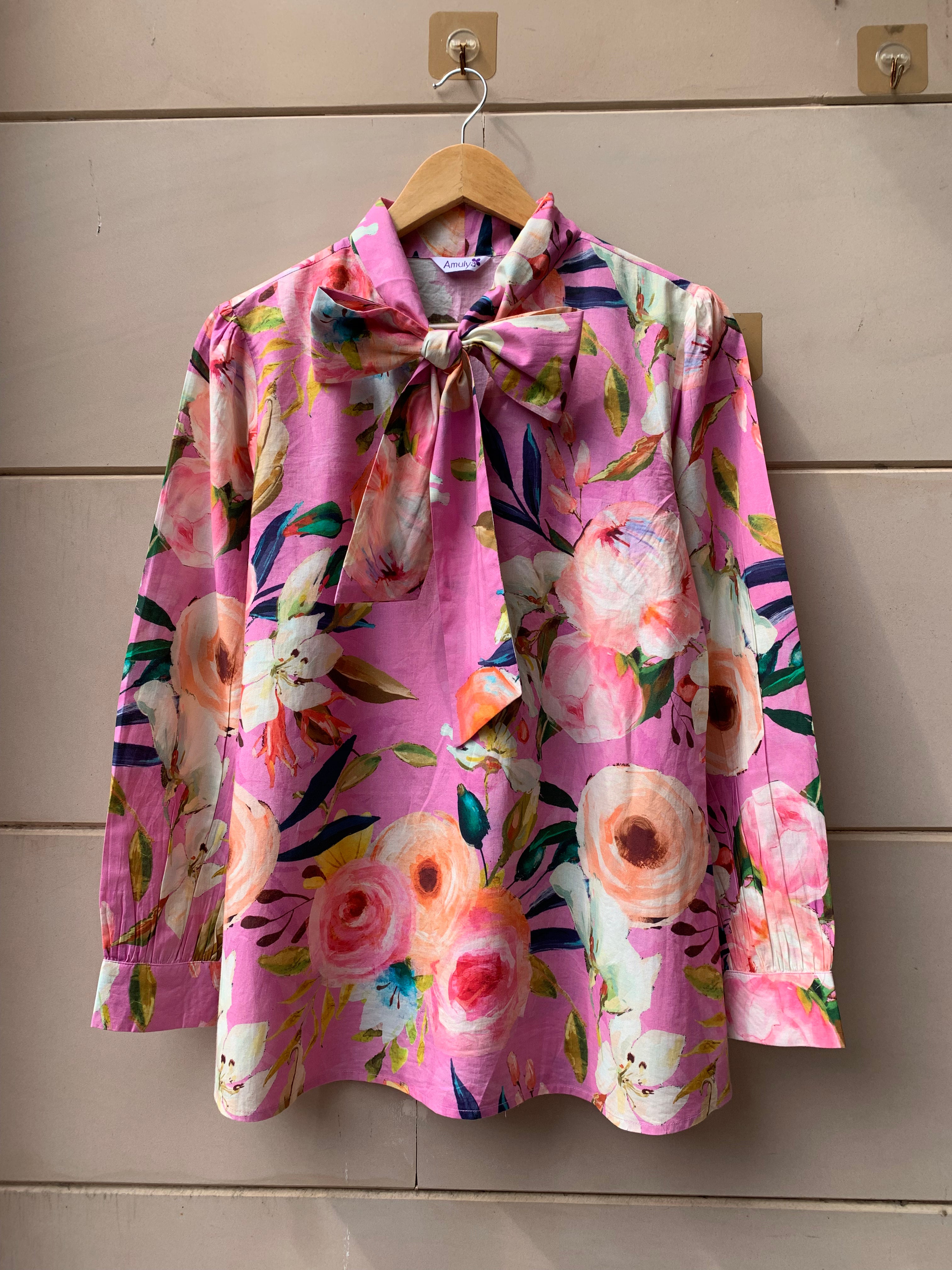 Pink Bloom Co-ord Set for women