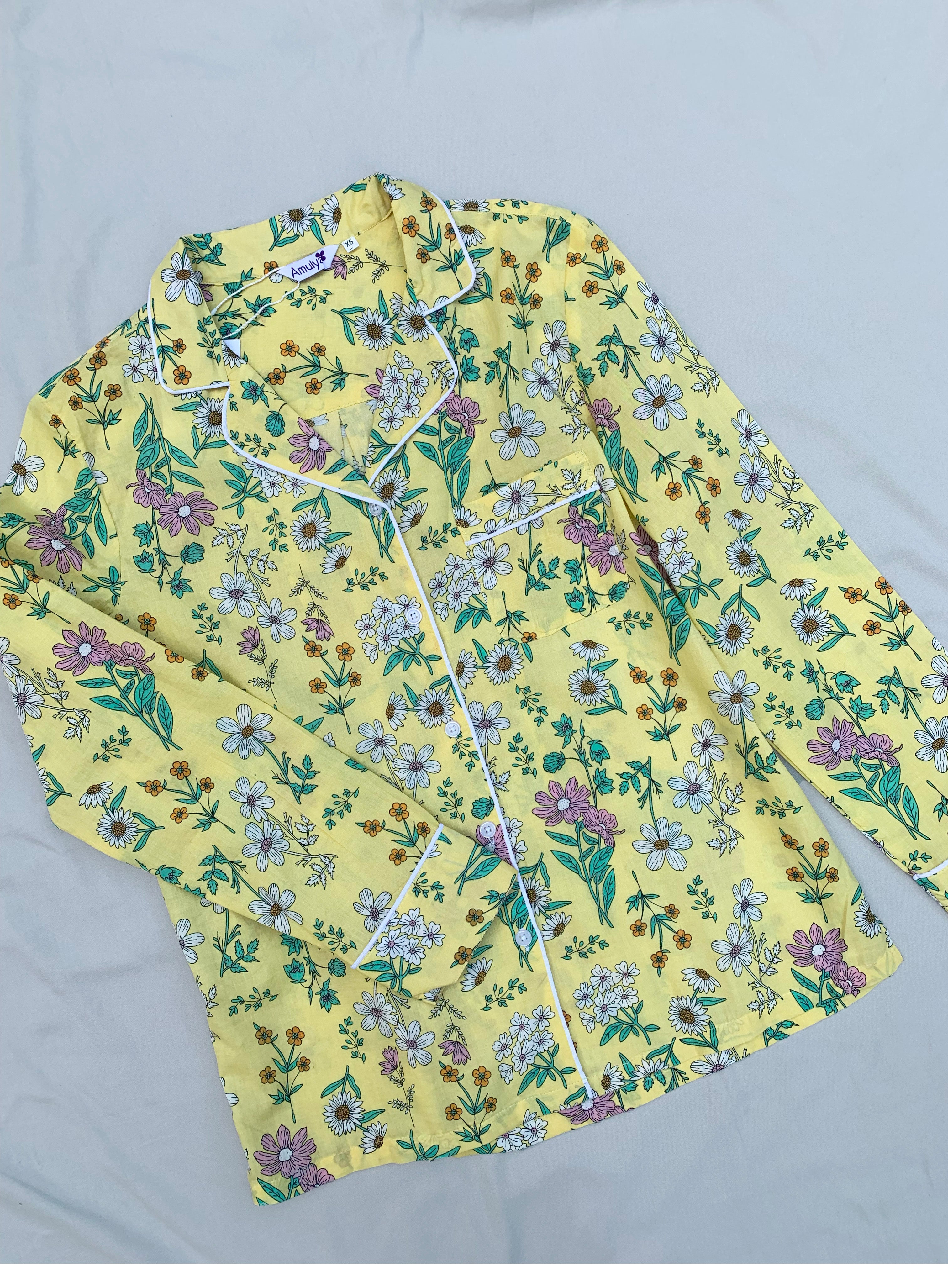 Floral Print Nightsuit for Women