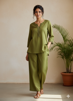 Olive Green Co-Ord Set