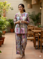 Pastel Mosaic Cotton Co-ord