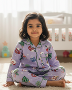 Winter Theme Flannel Nightwear for kids