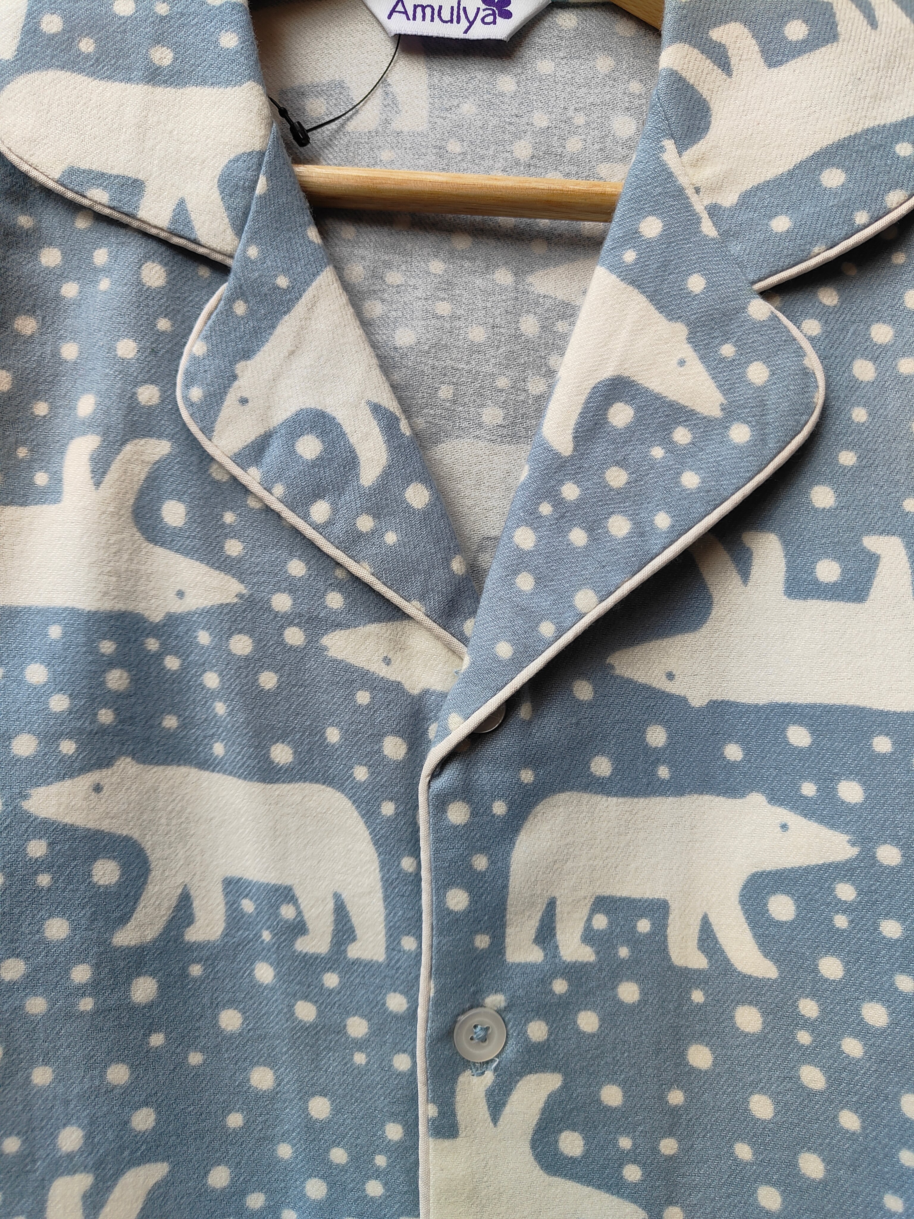 Polar Cuddle Flannel Nightsuit