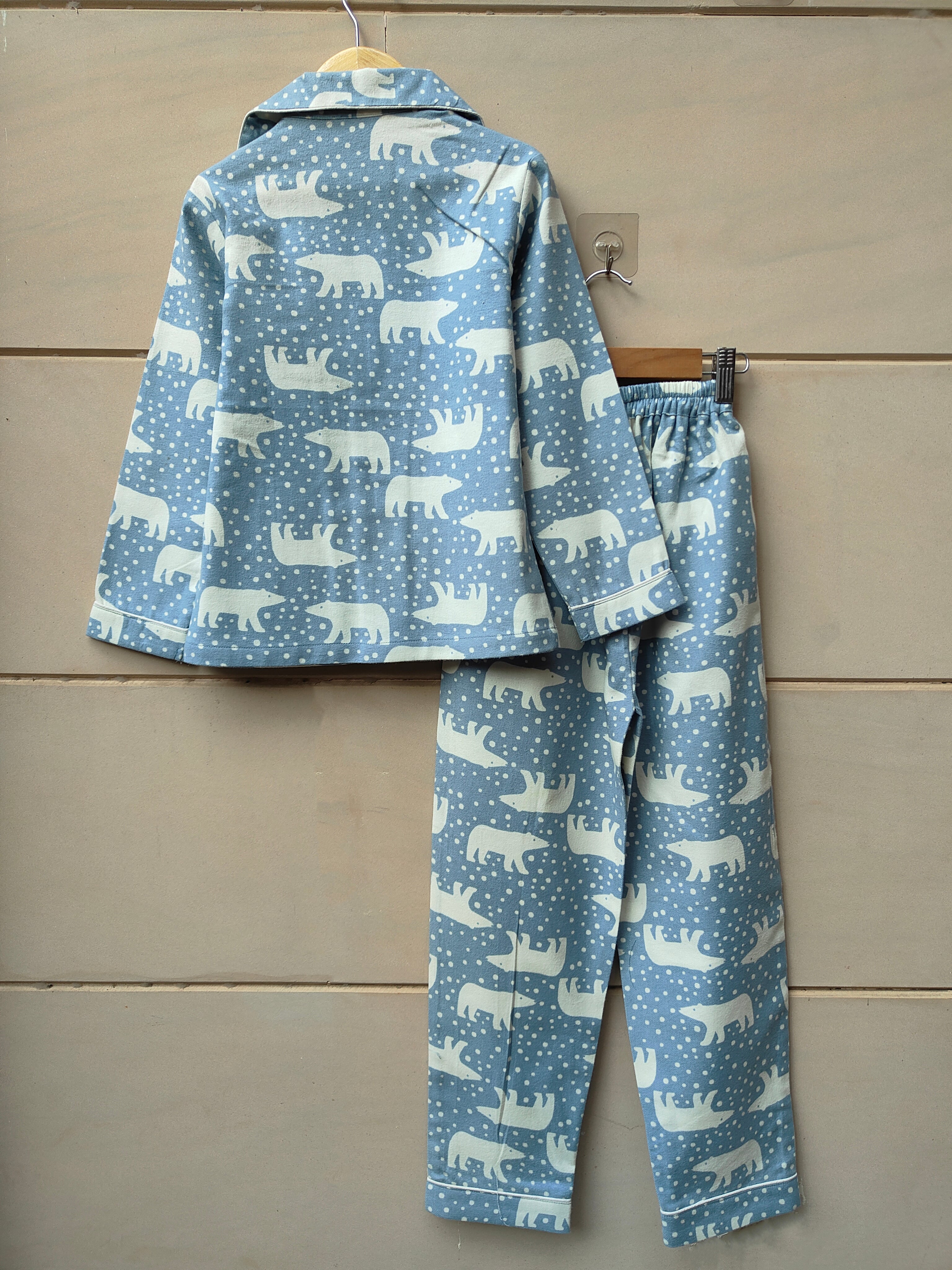 Polar Cuddle Flannel Nightsuit