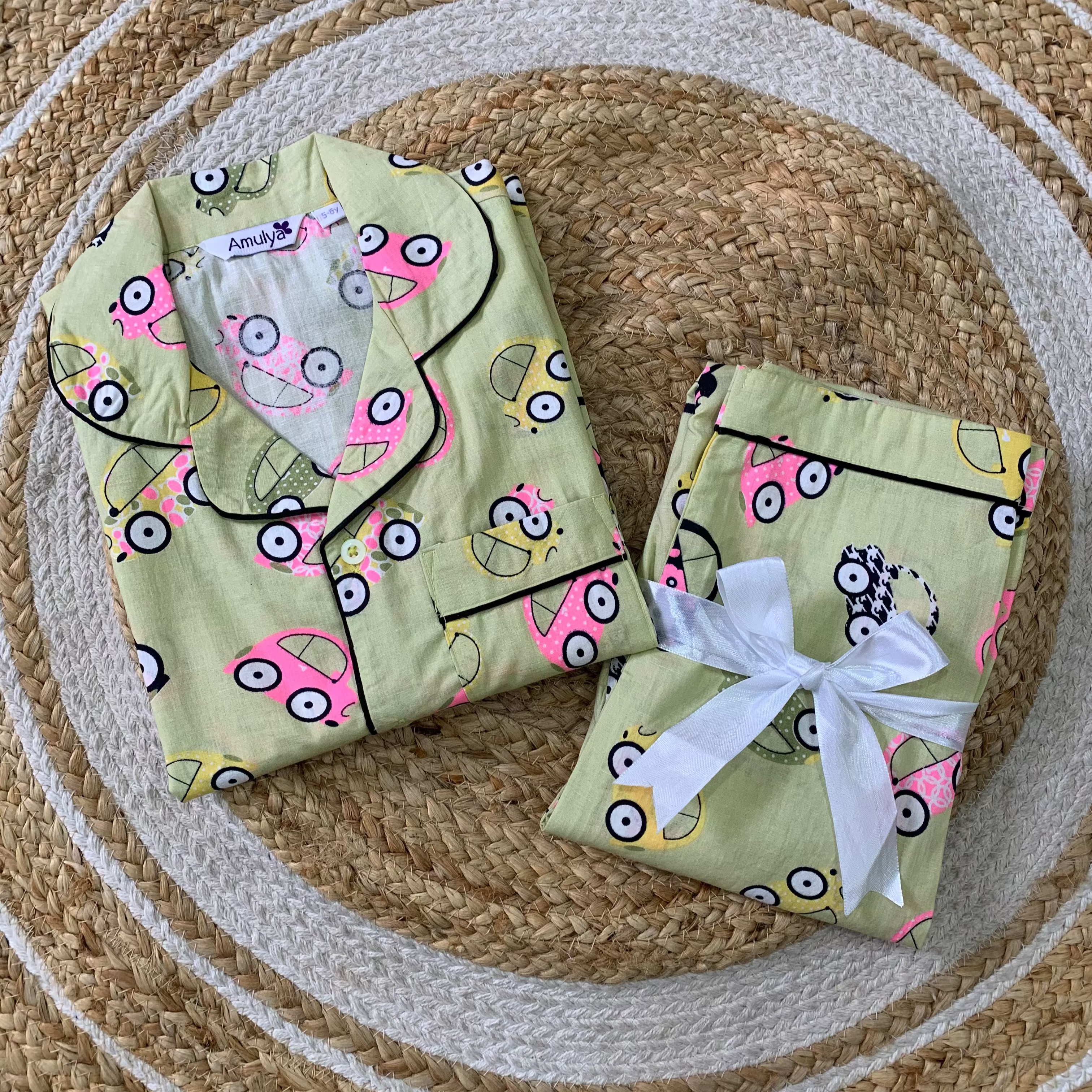 Cars Print Night suit for Kids