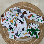 Wildlife Print Nightsuit for Kids