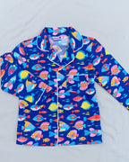 Fish Print Nightsuit for Kids