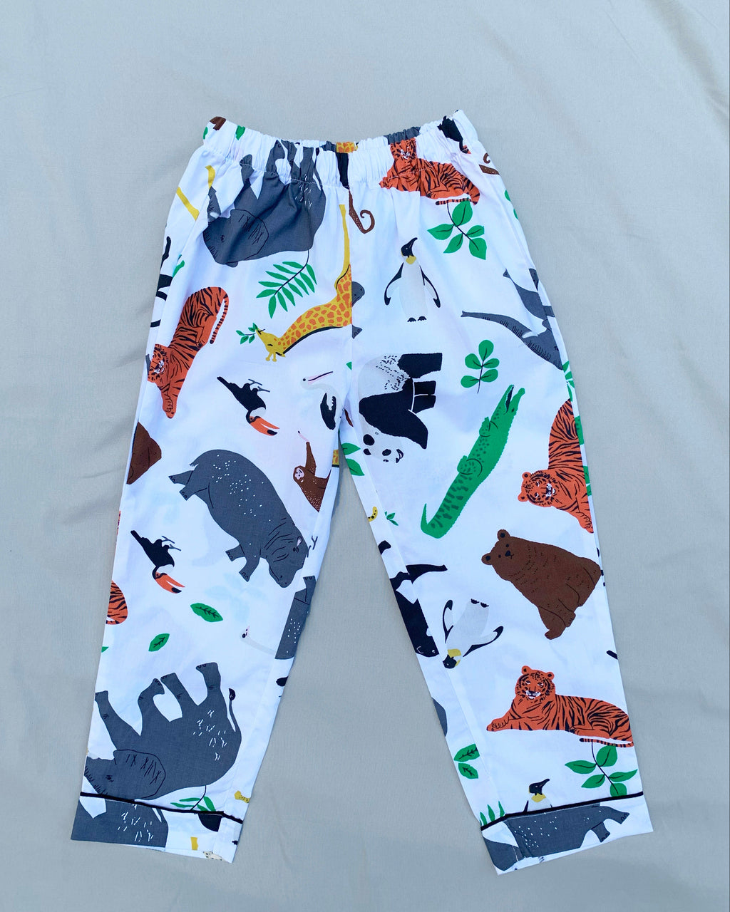 Wildlife Print Nightsuit for Kids