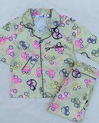 Cars Print Night suit for Kids