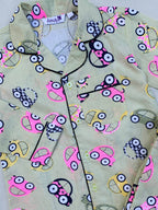 Cars Print Night suit for Kids