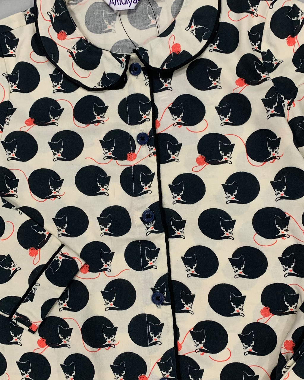 Cats Print Night suit for Kids