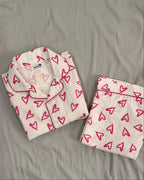 Hear Print Nightsuit for Women
