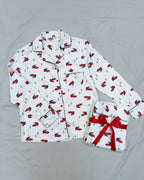 Christmas Cars Flannel PJ set for Women
