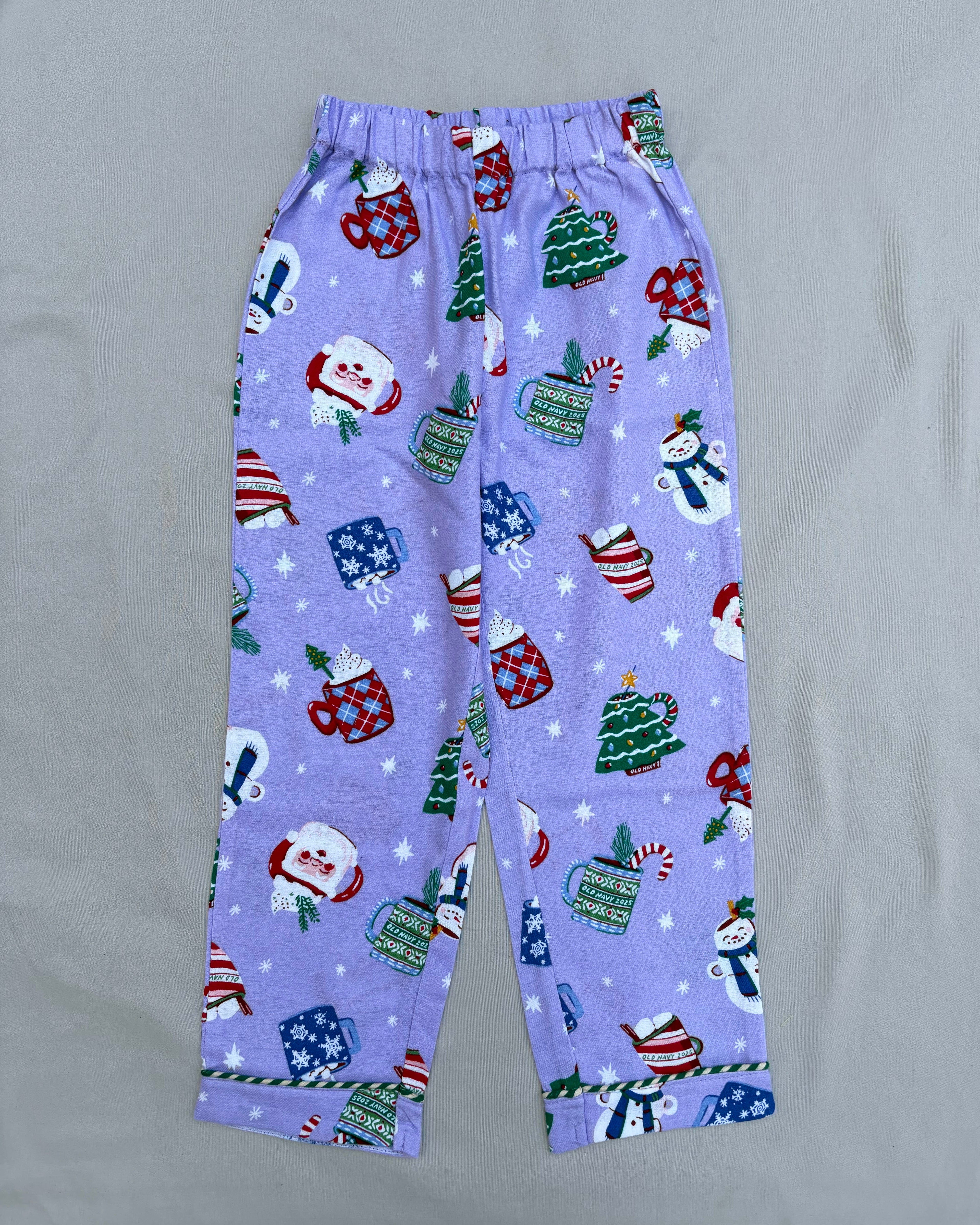 Winter Theme Flannel Nightwear for kids