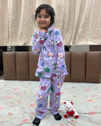 Winter Theme Flannel Nightwear for kids