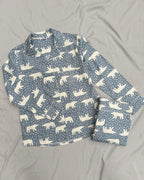 Plumpy Polar bear Flannel PJ set for Women