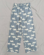 Plumpy Polar bear Flannel PJ set for Women