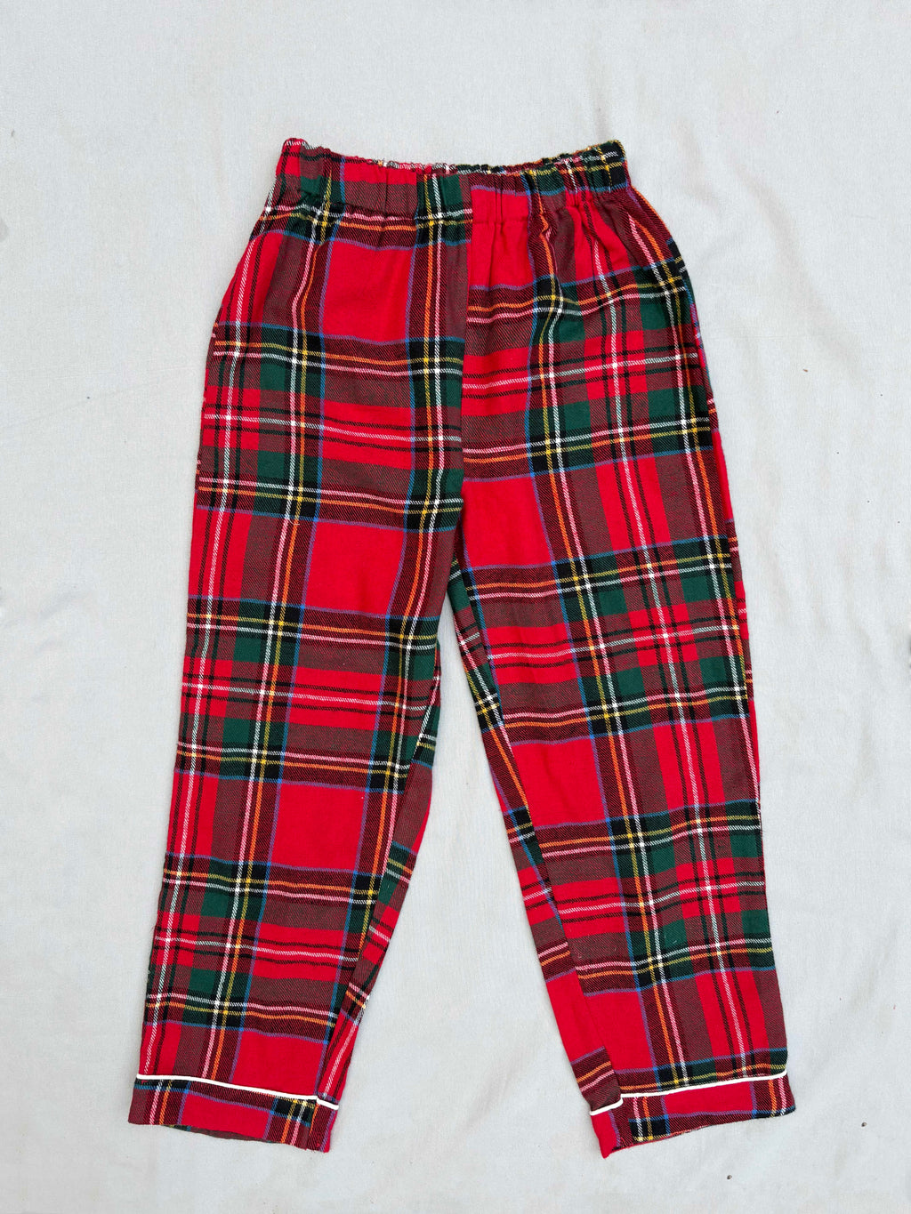 Red Checked Flannel Nightwear for kids